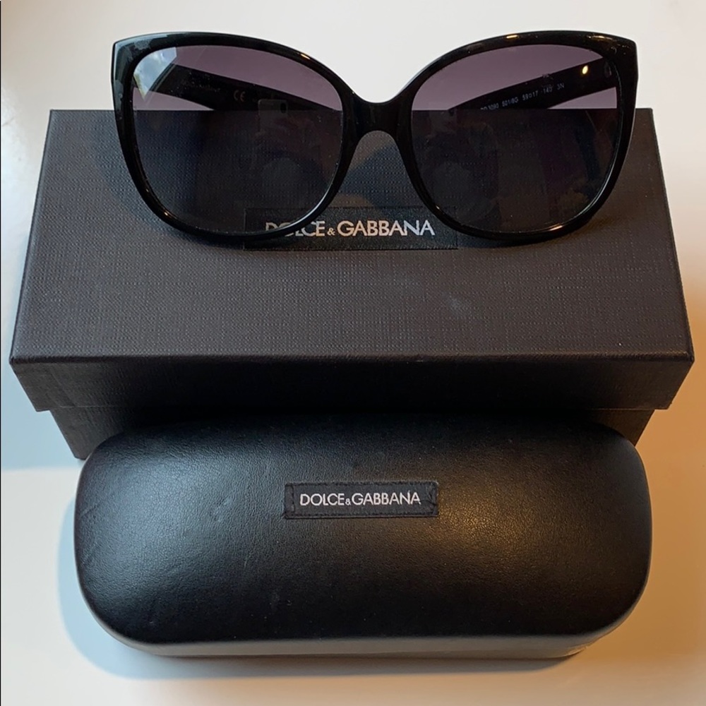 Dolce and Gabbana oversized sunglasses
